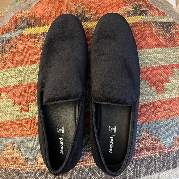✨MUST GO free ship! Velvet Slip On Loafer NWOT - Abound Ken Smoking Slipper - 10 - Picture 2 of 4